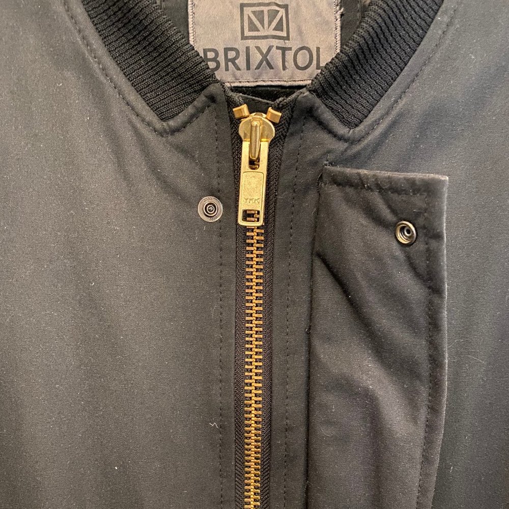 Brixtol Waxed Cotten Bomber Long - MEDIUM